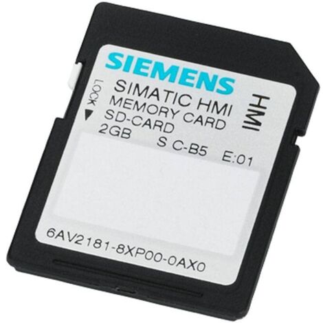 PLC - SIEMENS 6AV2181-8XP00-0AX0 6AV21818XP000AX0 TARJETA DE MEMORIA 1 PZA(S)