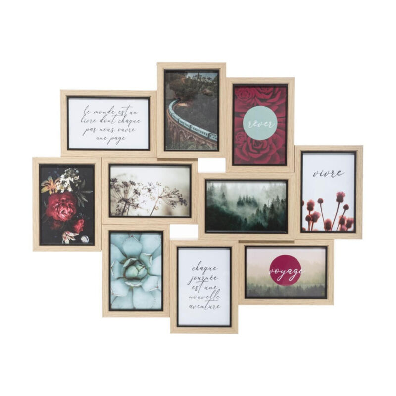 Pêle-Mêle 10 Photos 'Kyle' 58cm Naturel