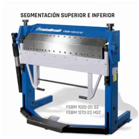 Plegadora de chapa manual METALLKRAFT FSBM 1270-20 HS2