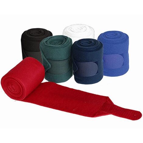 PLEIN 3 mt, Noir 10: Ecurie Daslö et bandes de polaire de transport avec fermeture tearjaw Set 4 pcs