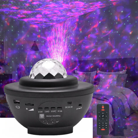 Plein ciel étoile ciel étoilé laser eau ondulation projecteur lumière Bluetooth scène lumière ambiance chambre petite lumière de nuit