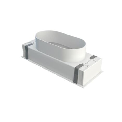 Plenum ABS pour grille de soufflage de 300x100mm - Baillindustrie