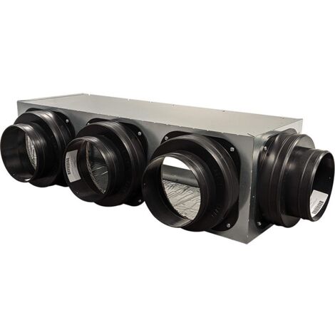 Plénum de soplado precortado para conductos compatible con Panasonic de 5 conexiones