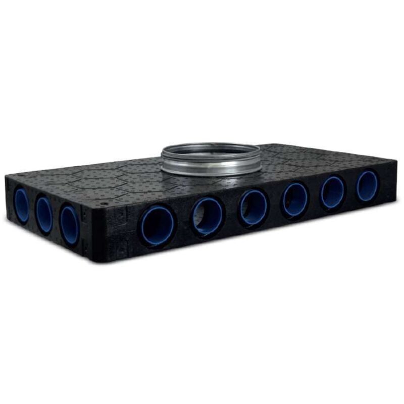 Plenum intermédiaire plat en pe D160 6x75 - Econoflex - PP0675160 Econoprime PP0675160