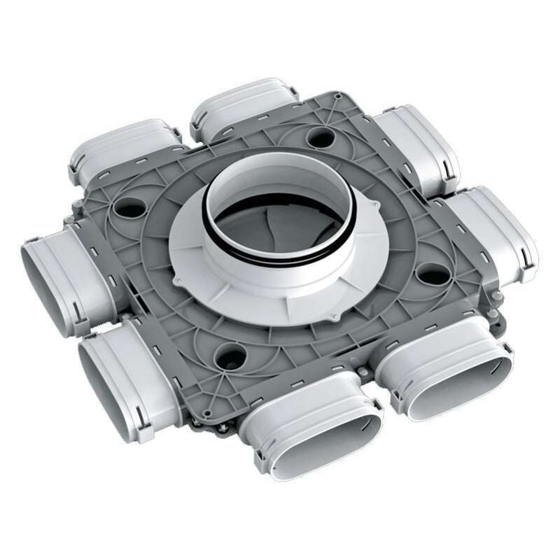 Plenum plat D160 8 x 52117 - EconoFlex - PPOV0852117160 Econoprime PPOV0852117160