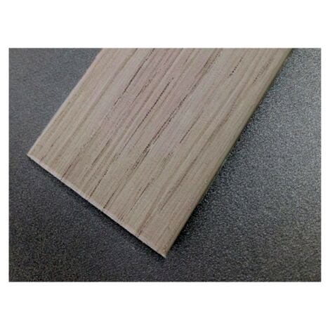 PLETINA PERF 100X3,5CM 1/2C ADH PVC ROBLE POL RUFETE