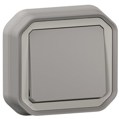 PLEXO EMPOTRAR ESTANCA 2 VIAS LEGRAND 10AX 250V - GRIS 069811L