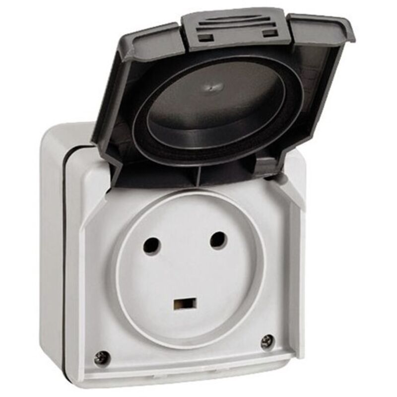 Les prises saillie 2p+t - 20 a 84 x 84 x 59 mm