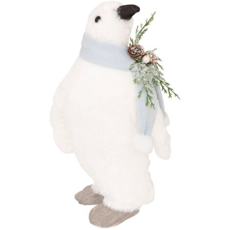 PLF PINGUIN SCHAL BLAU H38 - Feeric lights & christmas