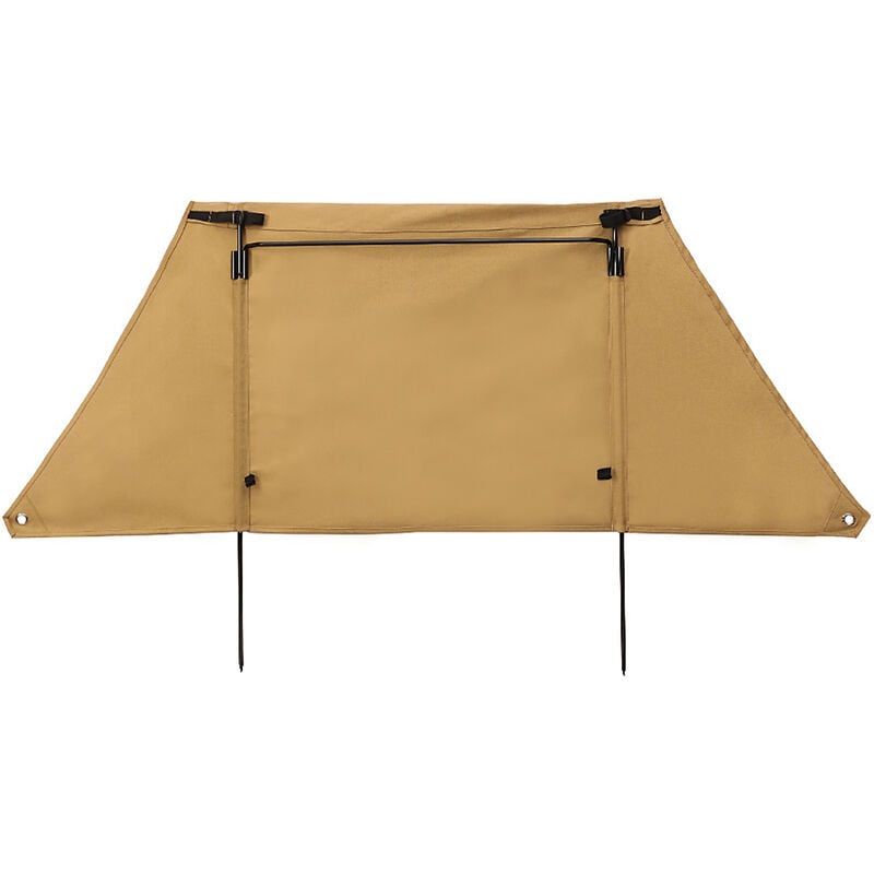 Pliable Camping En Plein Air Pare-Brise Coupe-Vent Flanc Partition Portable Mur Coupe-Vent En Toile Tableau Ecran Brise-Vent