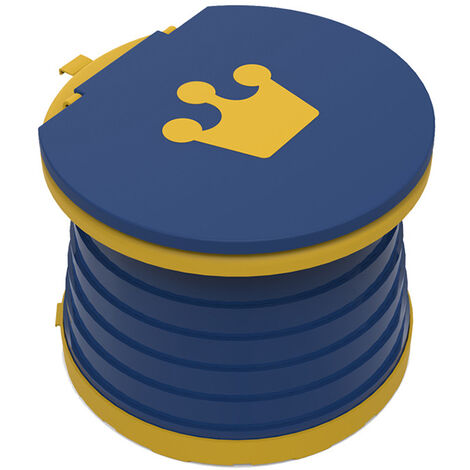 Pliante Toilettes pour Enfants,Siège de Toilette D'enfants,Siège de Pot de bébé Portable,Formation de Bébé de Pot de Voyage Extérieur Intérieur(Bleu)