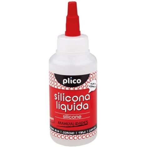 Plico 13354 Bote Silicona Líquida, 100 mL
