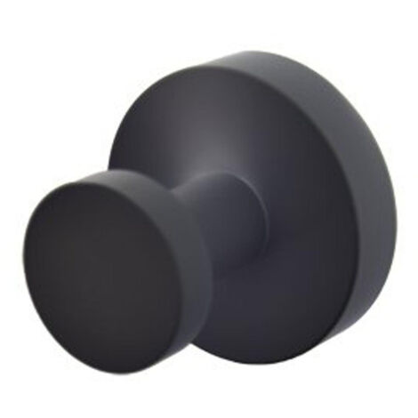 Plieger Como crochet de serviette magnétique 49mm noir mat