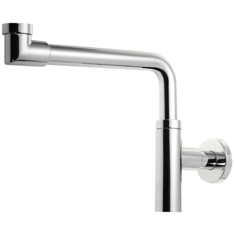 Plieger design siphon gain de place chrome