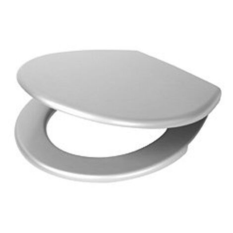 Plieger Economy abattant WC incluant le couvercle en thermoplastique avec kit de fixation en inox blanc