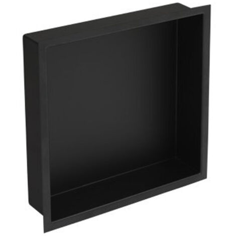 Plieger Inbox niche encastrable avec flasque 30x30x7.5cm étanche noir