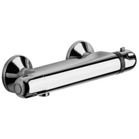 Plieger Luzon mitigeur de douche thermostatique sans inverseur avec coupleurs hoh=15cm chrome