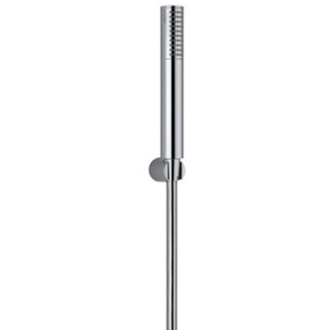 Plieger Napoli Ensemble de baignoire avec barre de douche à main 1 position, support mural et flexible de douche 150cm inclus, chromé