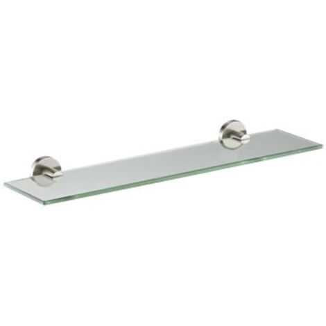 Plieger Vigo Tablette murale d'angle 52x14.5cm Inox brossé