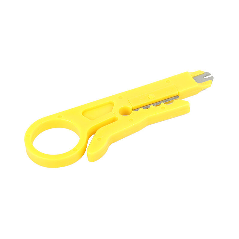 Pliers, yellow wire stripper and cutter, portable basic scissors, stripping wire, cable cutters, hand tools