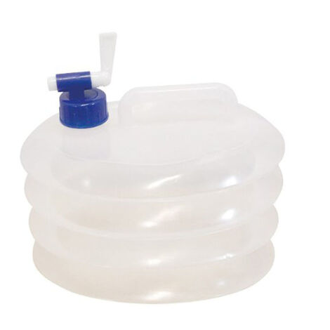 Pliez la poche à eau. Seau pliable en PE sac à eau pliable portable. Il convient au camping, à la randonnée, au pique-nique et au barbecue. 8L