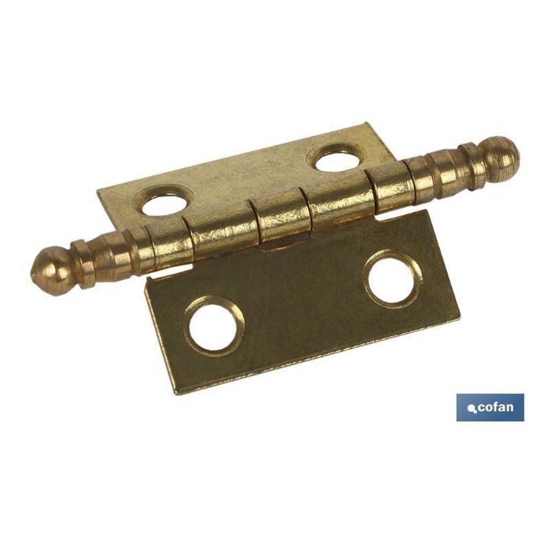 

PLIMPO 2 uds bisagra hierro laton fin alto 70 x 50 caja 12 unid.