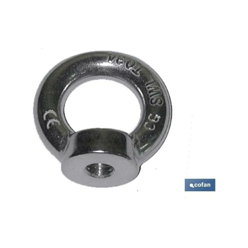 

PLIMPO anilla elevacion hembra din 582 m-6 zn caja 50 unid.