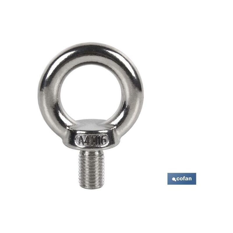 

PLIMPO anilla elevacion macho din 580 m-20 inox