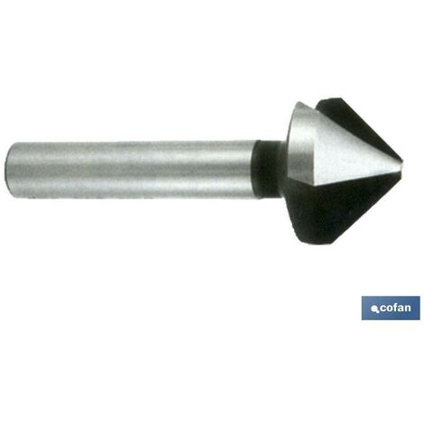 PLIMPO avellanador cónico 90º - 6.3 mm