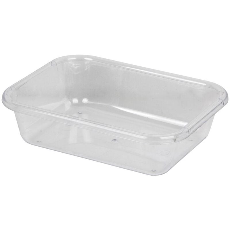 

PLIMPO bandeja 31.5x23.5x6.5cm multiusos transparente caja 6 unid.