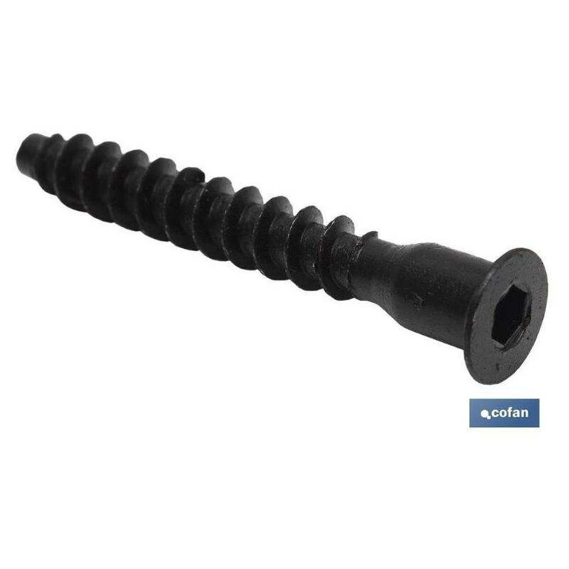 

PLIMPO bl 6 uds tornillo ensamblar negro 5 x 50 caja 12 unid.
