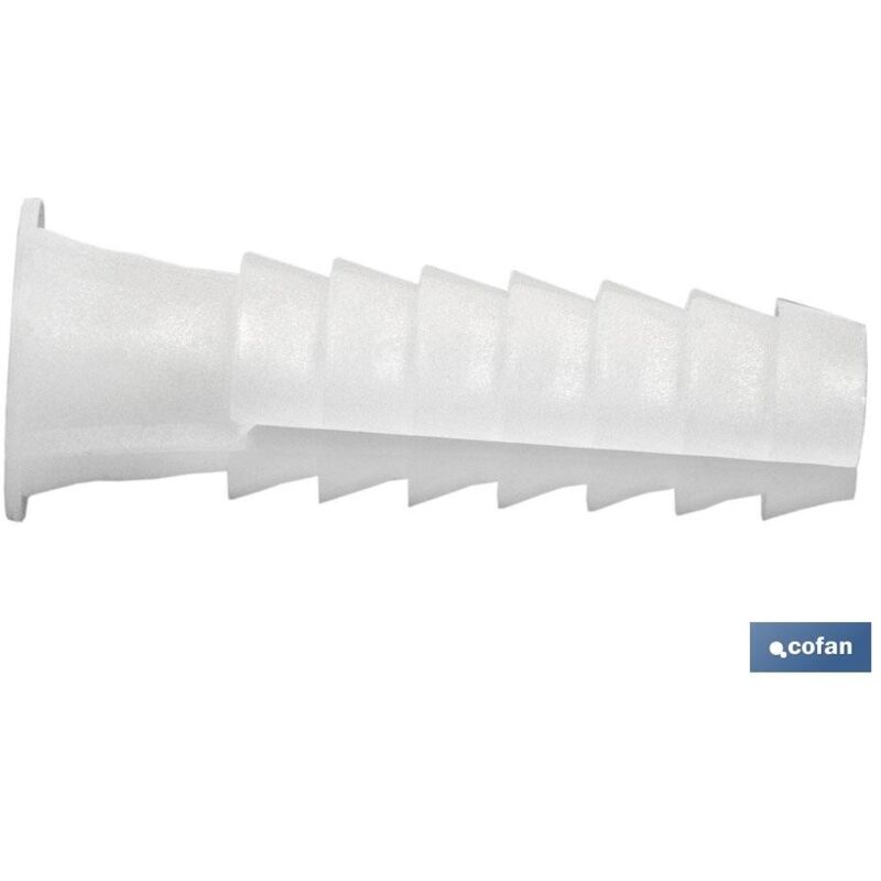 

Bl 5 uds taco plastico blanco 10mm venta unitaria
