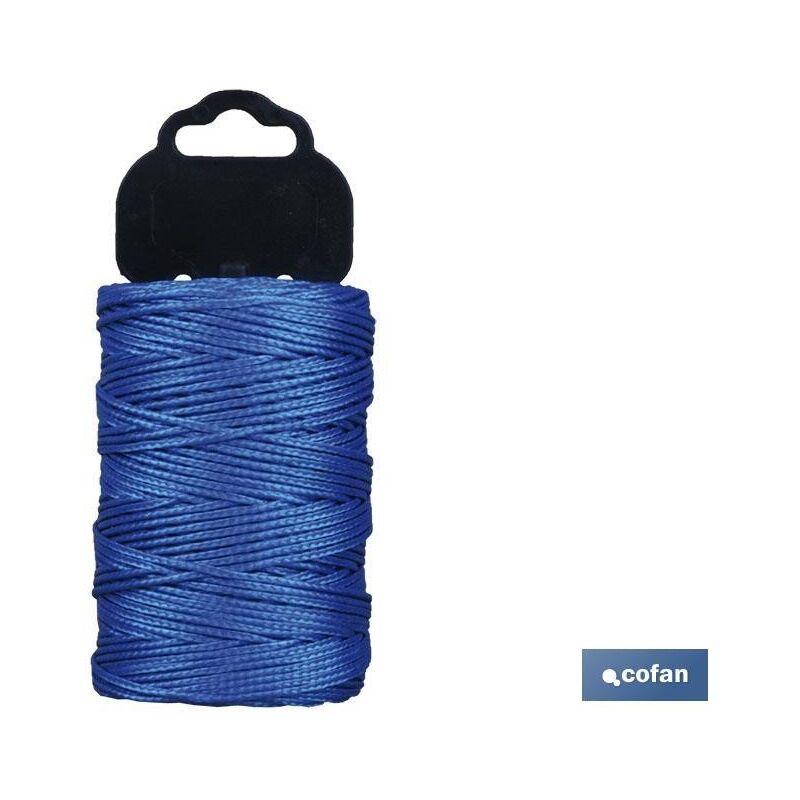 

Blister trencilla poli8842 15mm 100 mts azul