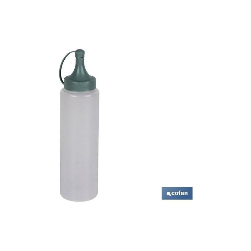 

PLIMPO botella aceitera modelo albahaca 500 ml verde agua 6x23cm caja 12 unid.