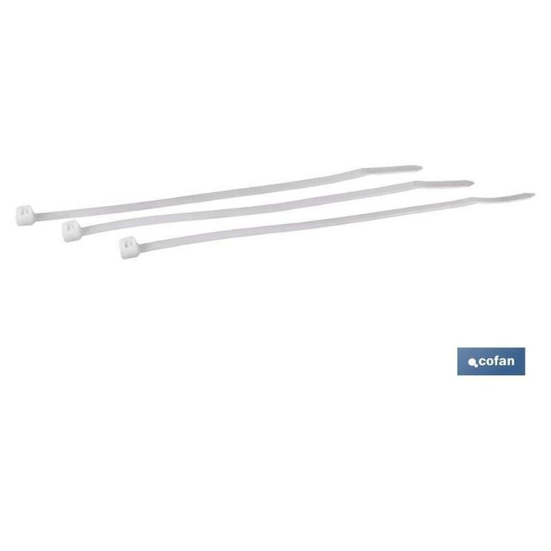 

PLIMPO bridas nylon blanco 4,8 x 370 mm caja 100 unid.