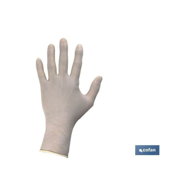 

PLIMPO caja 100 unds. guantes de latex t 8-9