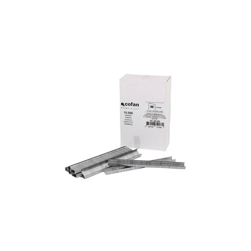 

Grapas Mod. 80 para Grapadoras 09002090 | Longitud 12mm