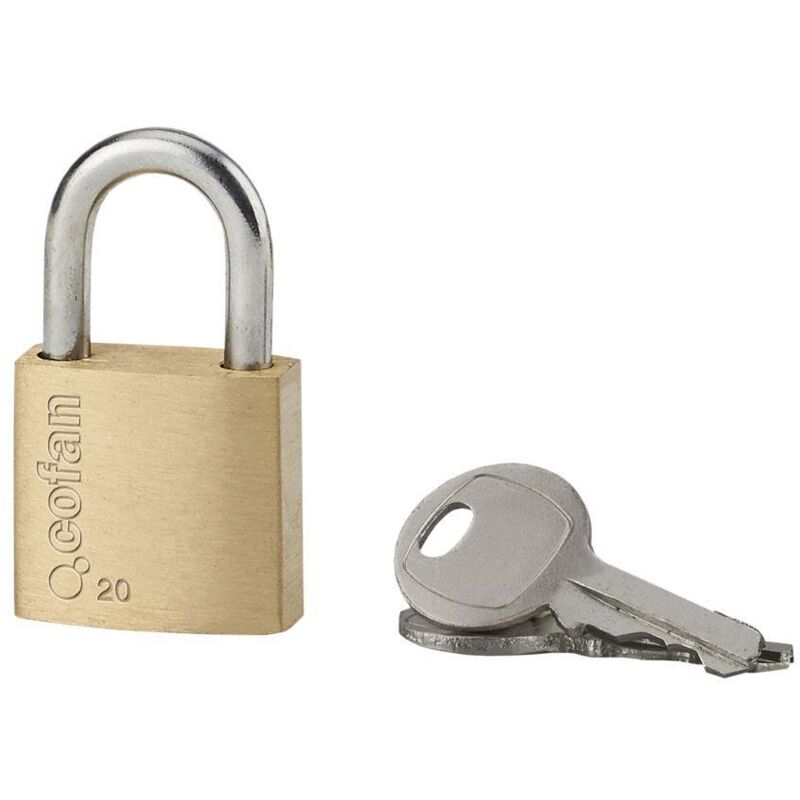 Candado de latón quality plus 50mm , Candado de Latón Quality Plus. Fabricado en latón, arco de acero endurecido y anticorrosivo. Mecanismo de alta