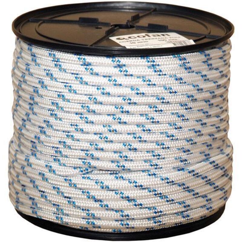 

PLIMPO carrete cuerda trenzada poli 6mm 200 mts bco