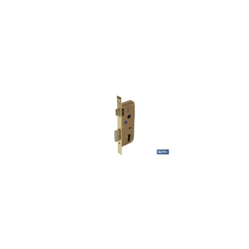 

Cerradura embutirmascerradero d85 e50- latón pmadera