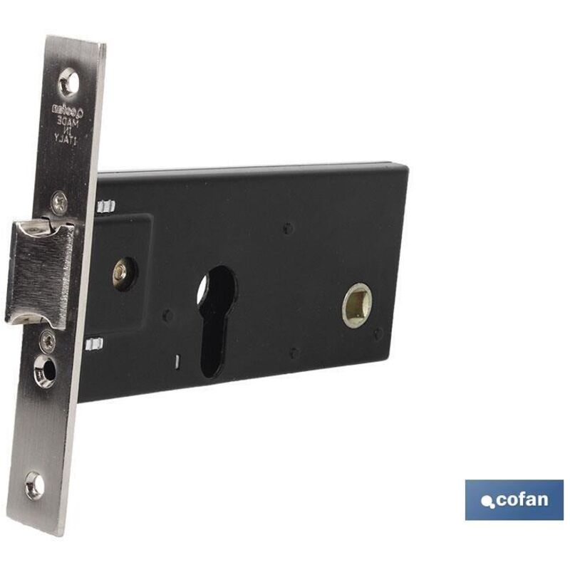 

PLIMPO cerradura zócalo pera+cerradero+escudo e70 f22- níquel (p/metal)