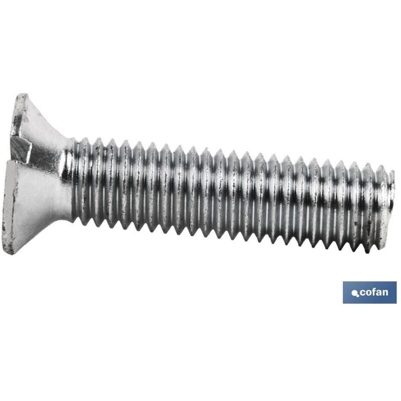 

Otros - Tornillo métrico avellanado din-963 c-6 m-5 x 50 z pack 200 uds