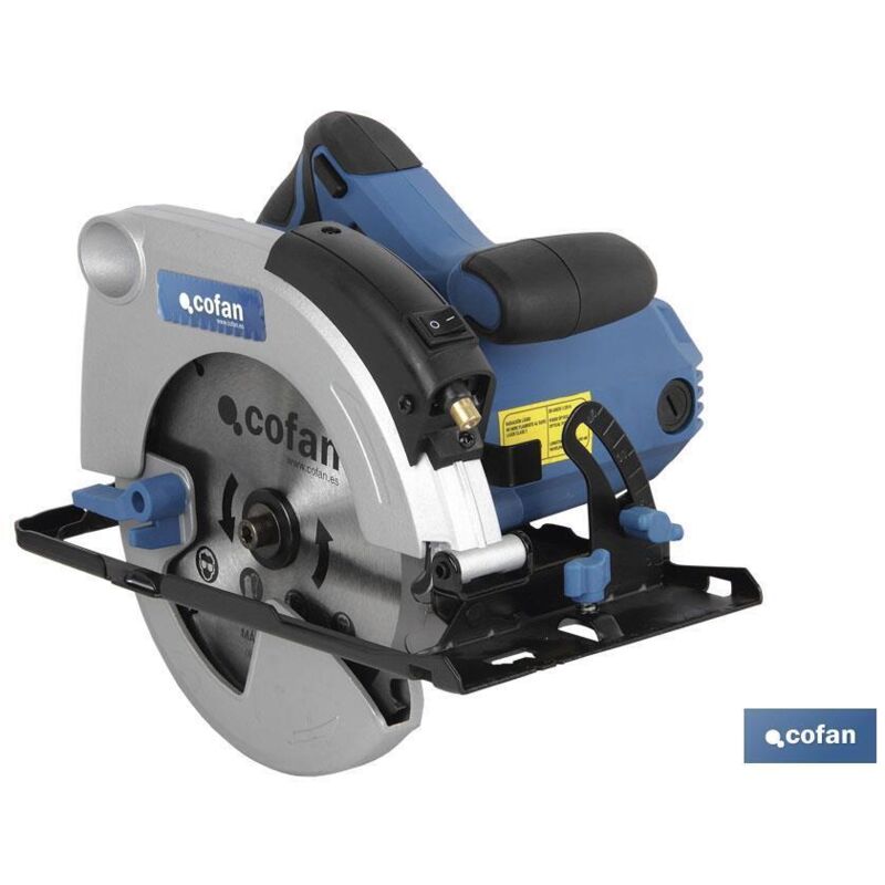 

Sierra circular 1500w Ø185mm con laser externo