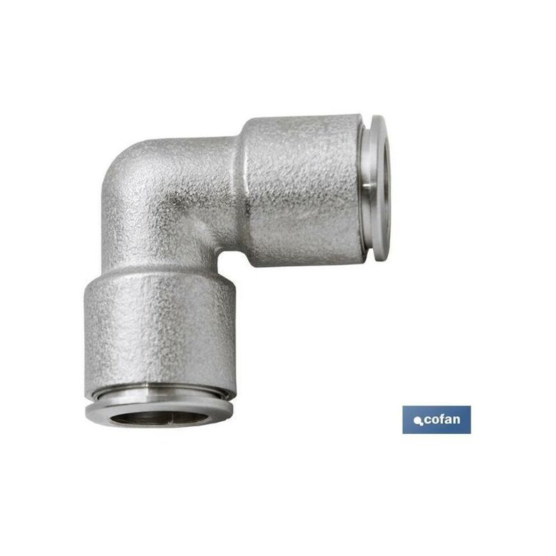 

PLIMPO empalme rapido metalico codo t-6 caja 5 unid.