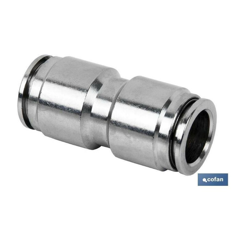 

PLIMPO empalme rapido metalico recto t-10 caja 5 unid.