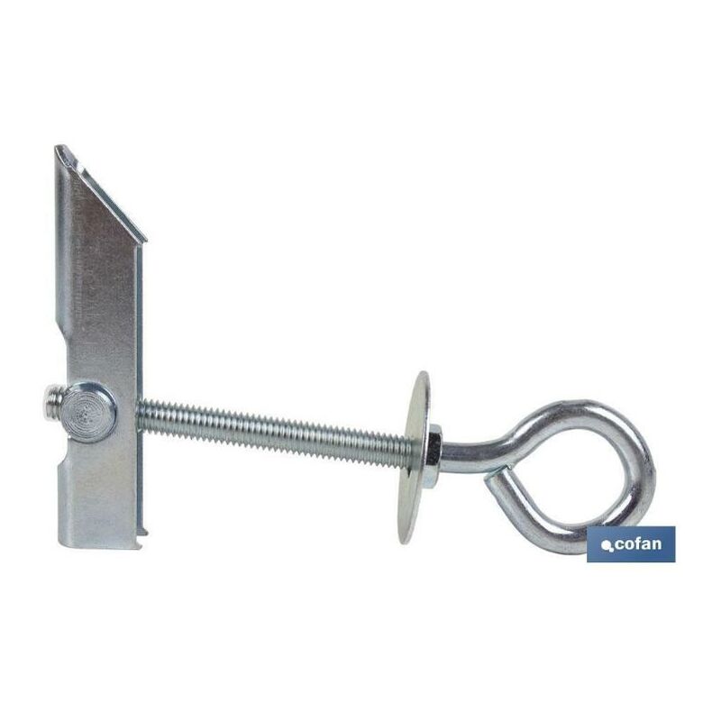 

PLIMPO gancho basculante c/anilla m-6 caja 40 unid.