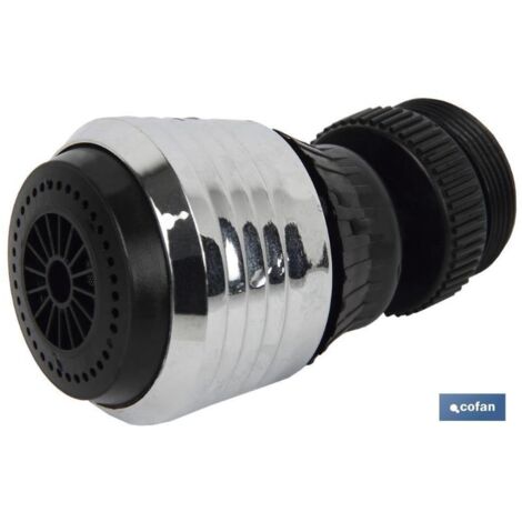 PLIMPO grifo borboteador 2 func.con filtro aireador ahorro agua ø38mm