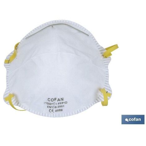 Wolfcraft Mascarilla antipolvo (FFP2, 3 ud.)