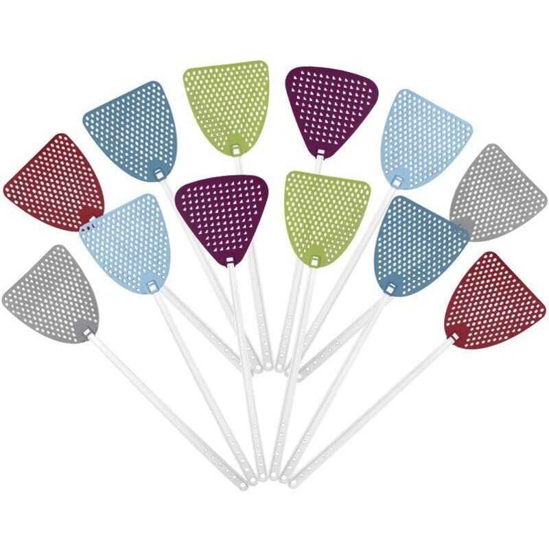 

PLIMPO pack de 12 uds. pala matamoscas 14x45x05 cm