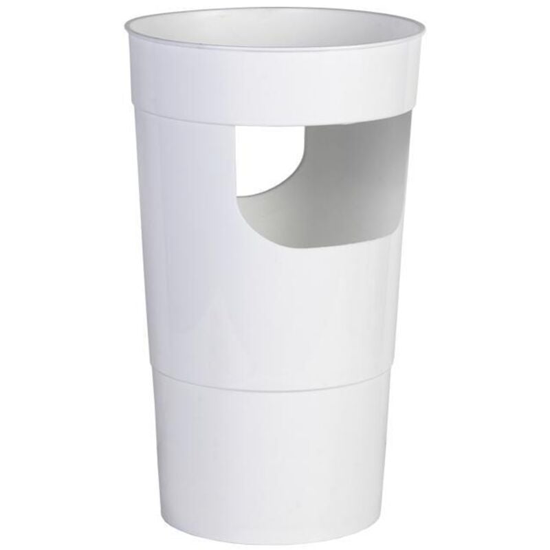 

PLIMPO paragüero blanco modelo helsinki polipropileno 27x20.6x45cm caja 6 unid.